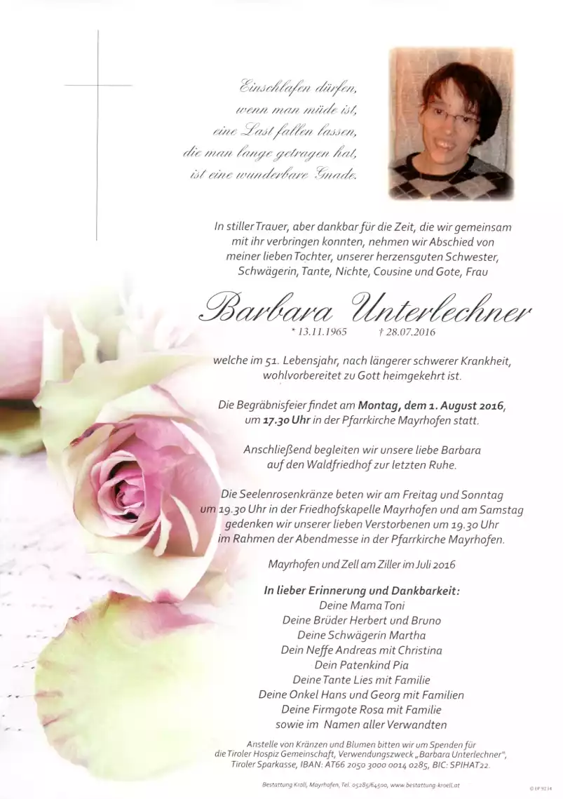 Parte von Barbara Unterlechner